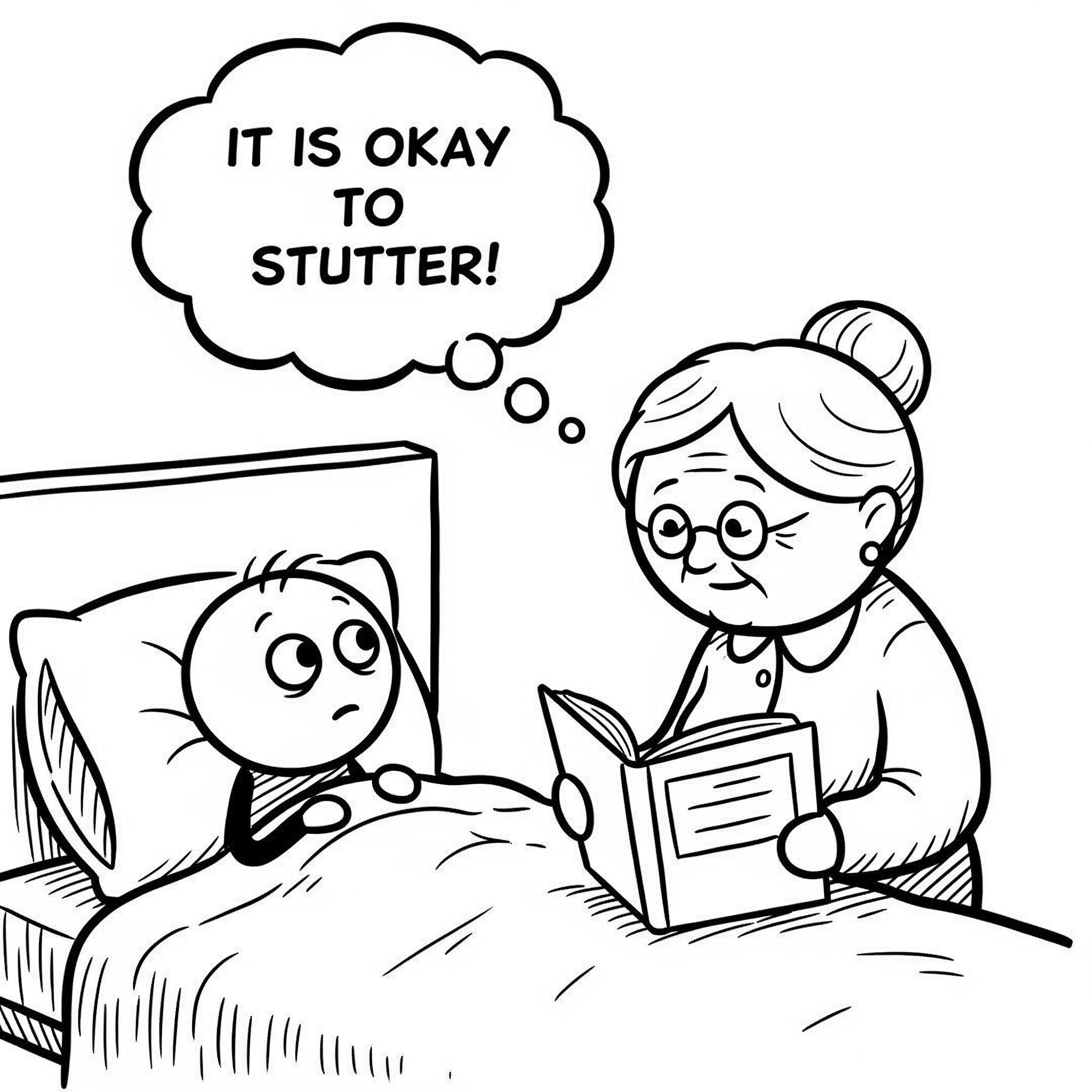 Nighttime Stuttering Stories