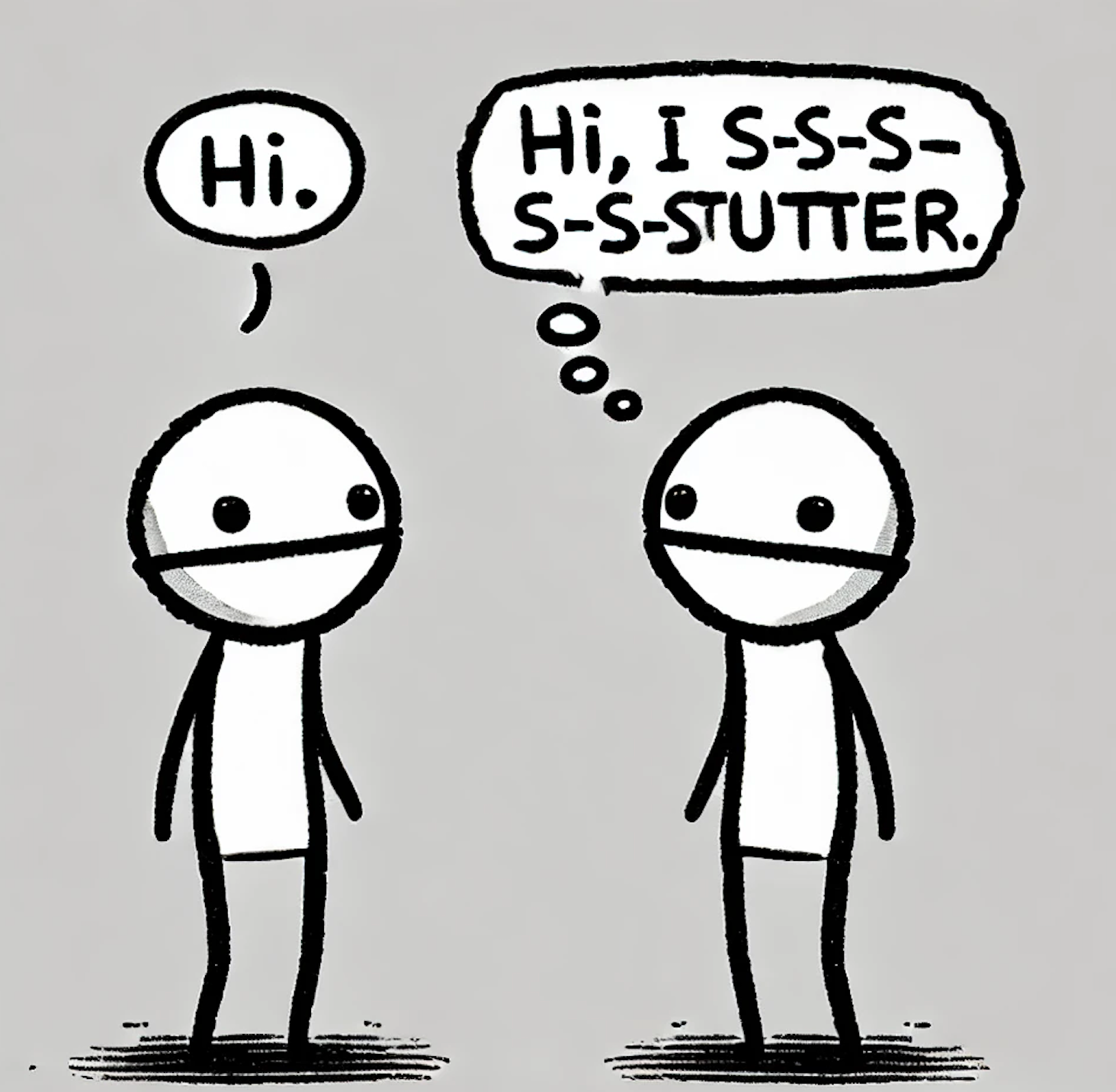 Stuttering Comic